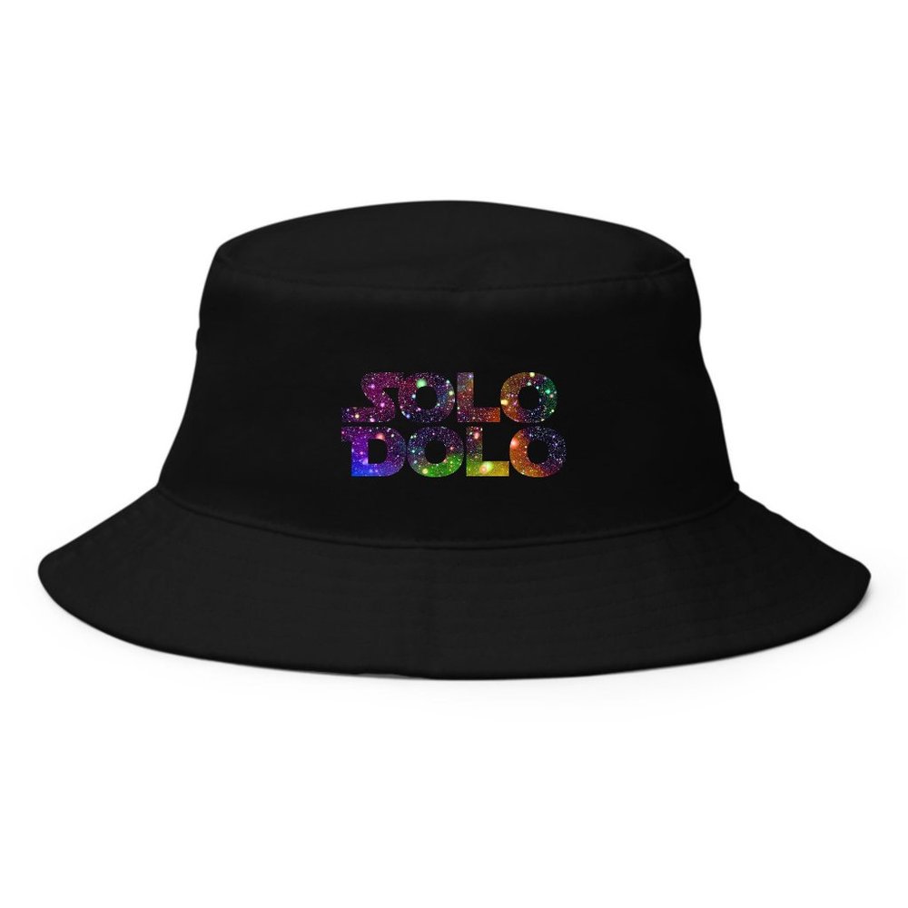 SOLO DOLO Bucket Hat, Galaxy, Man on the Moon